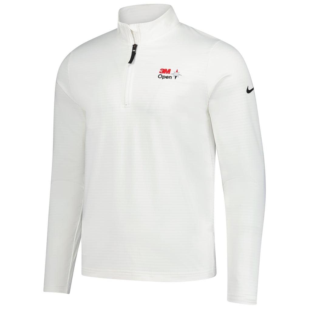  3M Open Nike Performance Victory Half-Zip Pullover - White